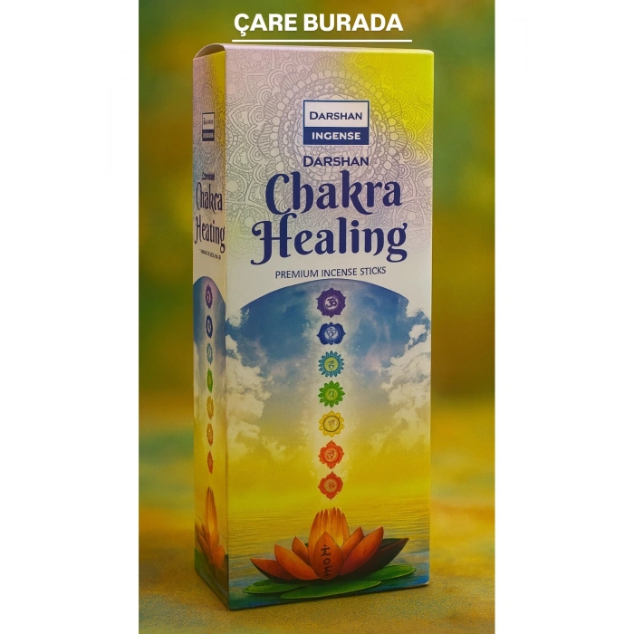 Darshan Incense - Chakra Healing 20li Çubuk Tütsü