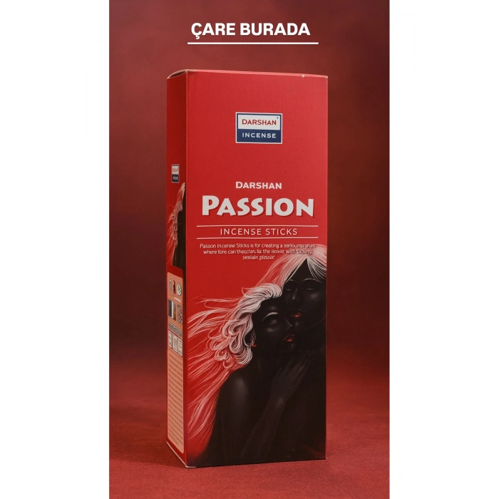 Darshan Incense - Passion 20li Çubuk Tütsü ( Sevgi & Tutku & Aşk)