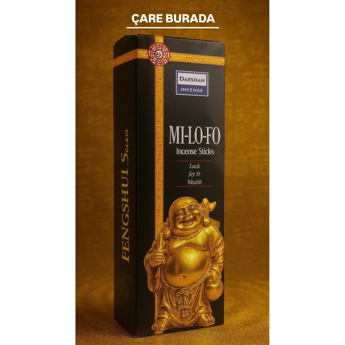 Darshan Incense - Mi-Lo-Fo 20li Çubuk Tütsü ( Zenginlik & Aşk & Şans)