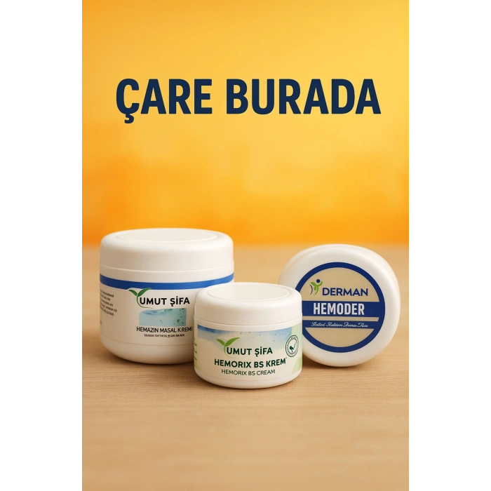 B.S.R. Krem Seti 3 adet krem