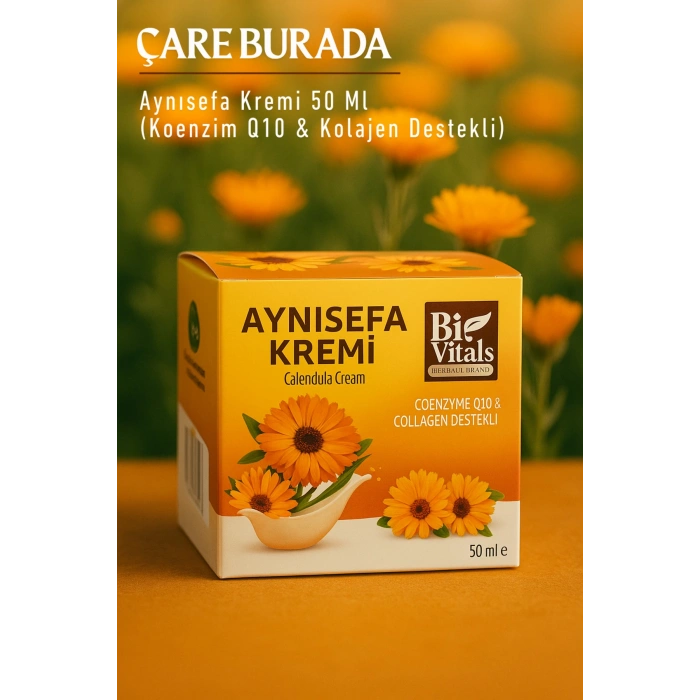 Biovitals - Aynısefa Kremi 50 Ml (Koenzim Q10 & Kolajen Destekli)