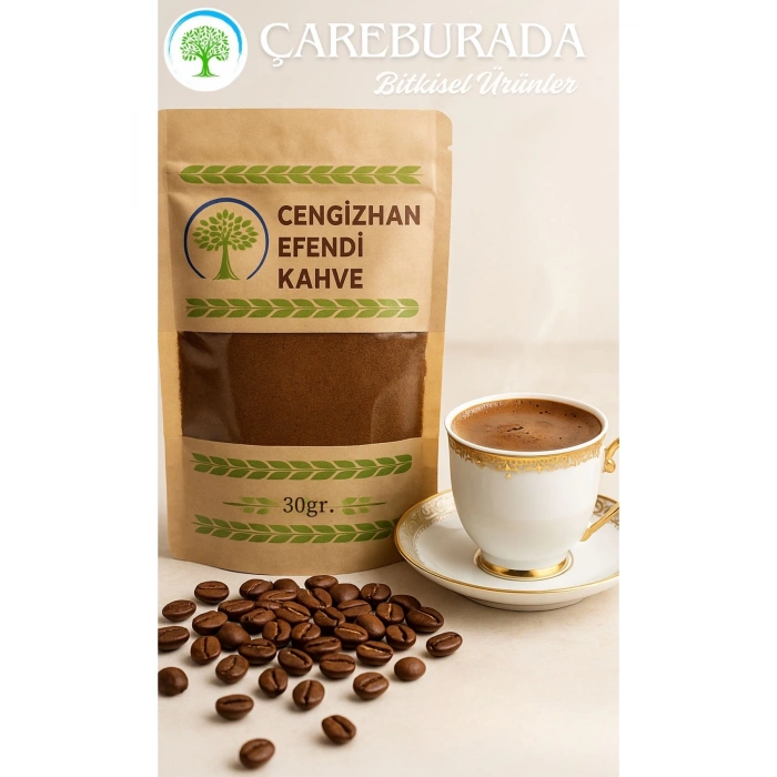Özel Üretim Cengizhan Efendi Türk kahvesi 30 gr