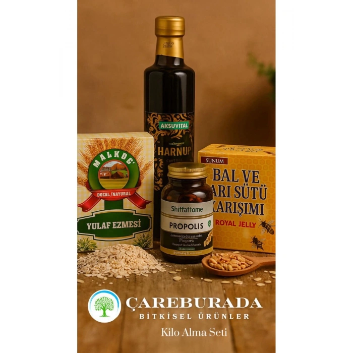 Aksuvital Doğal Enerji ve Beslenme Destek Karışımı – Kilo Alımına Yardımcı Takviye Gıda Seti