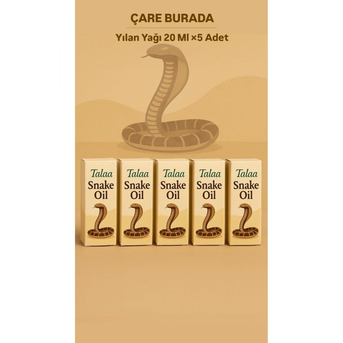 Yılan Yağı 20 Ml ×5 Adet