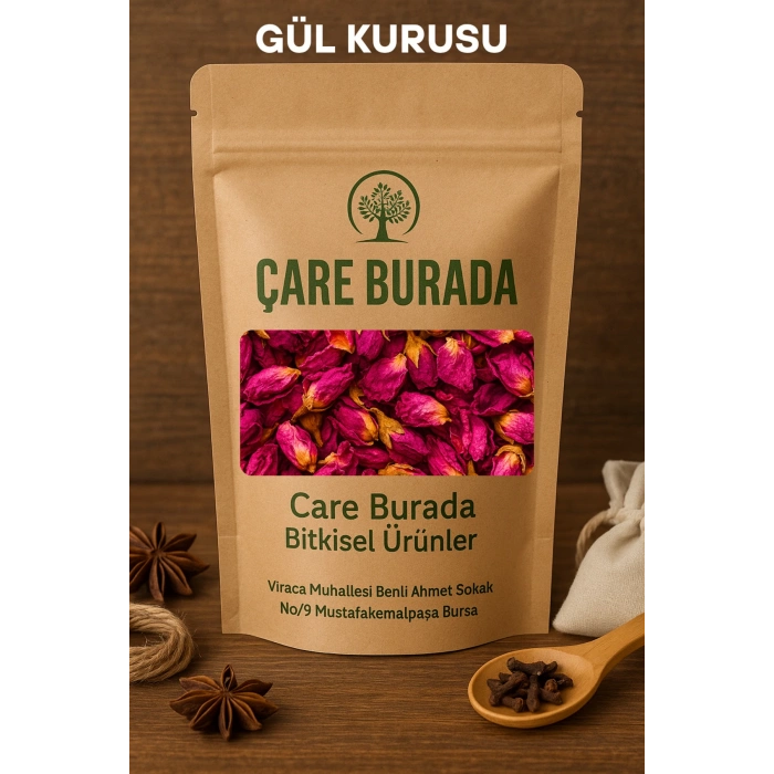 Kuru Gül Tomurcuğu 100 Gr