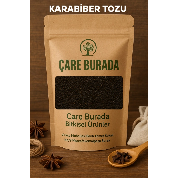Karabiber Tozu 100 Gr