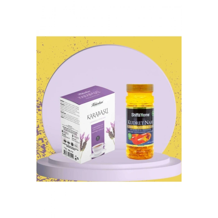 Karabaşlı Karışık Bitki Çayı 40lı ve Kudret Narı Soft Jel 100 Kapsül