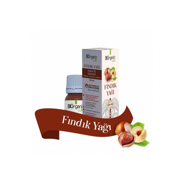 6 Adet Fındık Yağı 50 Ml Bıo