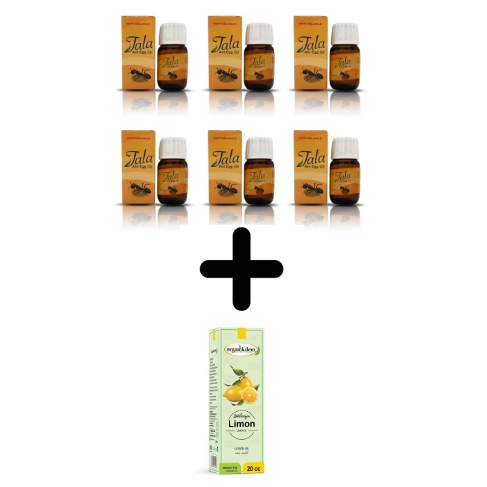 Karınca Yumurtası Yağı 6 Adet + Limon Yağı