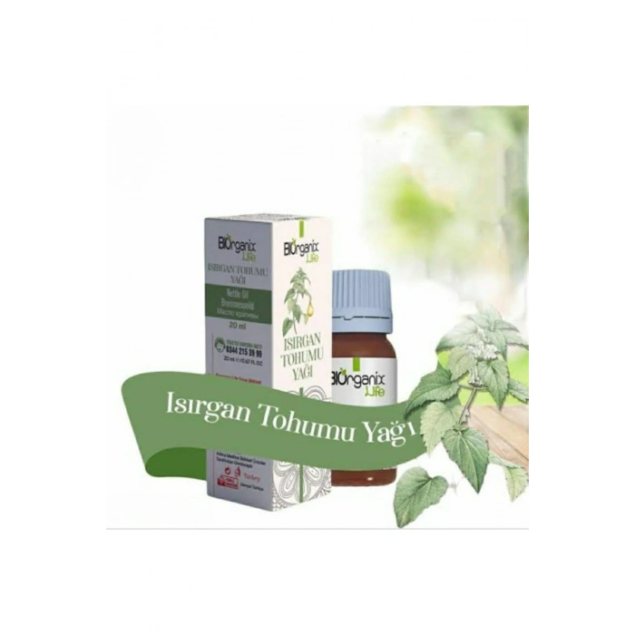 Bıorganıx Life Isırgan Tohumu Yağı 20ml
