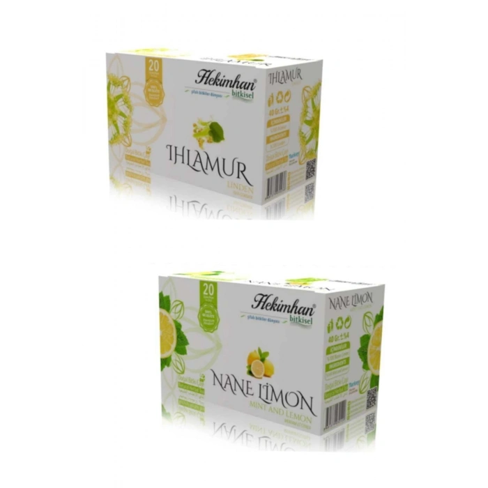 Ihlamur 20li Süzen Çay Ve Nane Limon 20li Süzen Çay