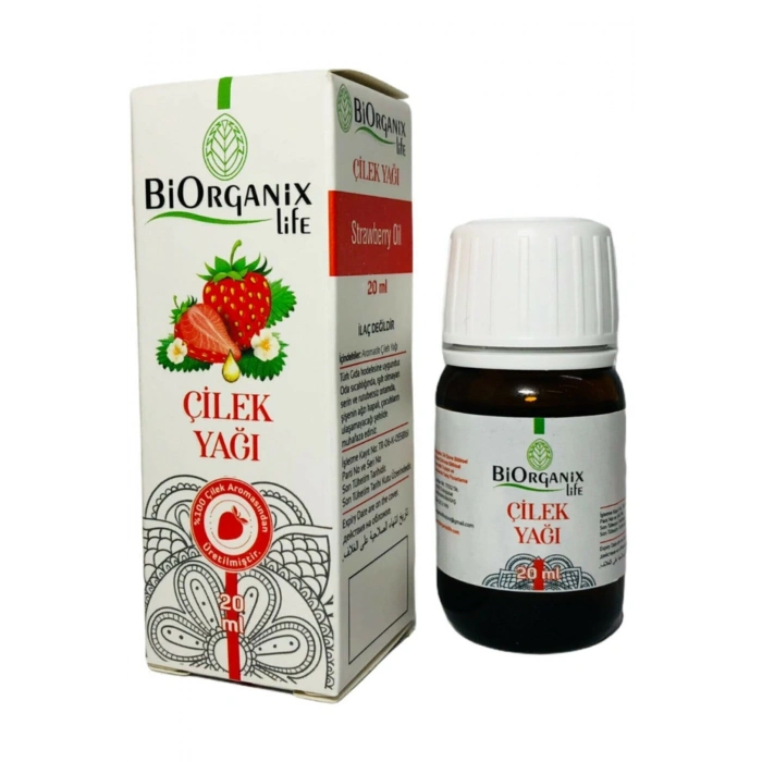 2 Adet Çilek Yağı 20 Ml