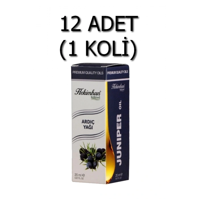 Ardıç Yağı 20 Ml 12 Adet (1 Koli)