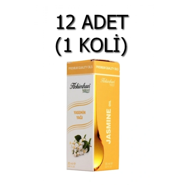 Yasemin Yağı 20 Ml 12 Adet (1 Koli)