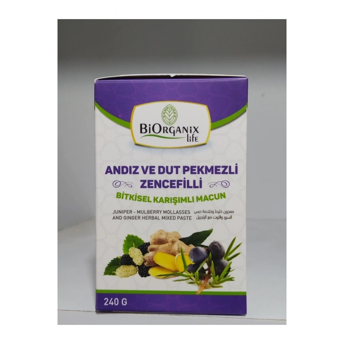 Andız Ve Dut Pekmezli Zencefilli Tüm Gün Enerji