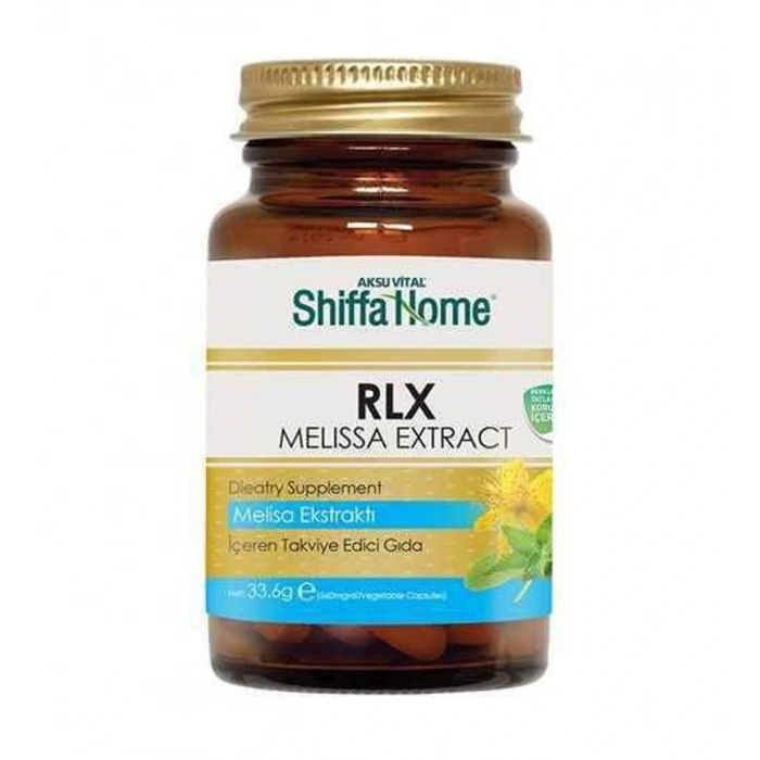 Aksuvital Aksu Vital Shiffa Home RLX (RELAX) Melisa Ekstraktı - 60 Kapsül