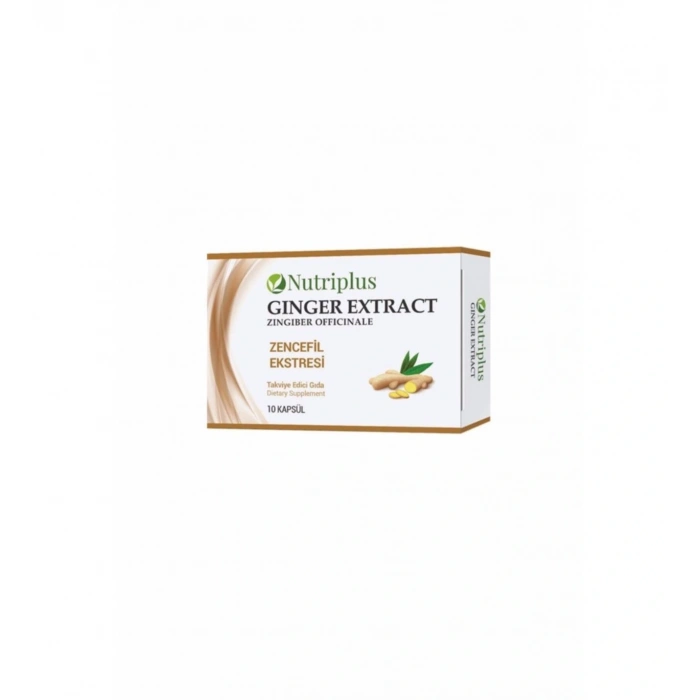 Nutriplus Nutriplus Zencefil Ekstresi - 10 Kapsül