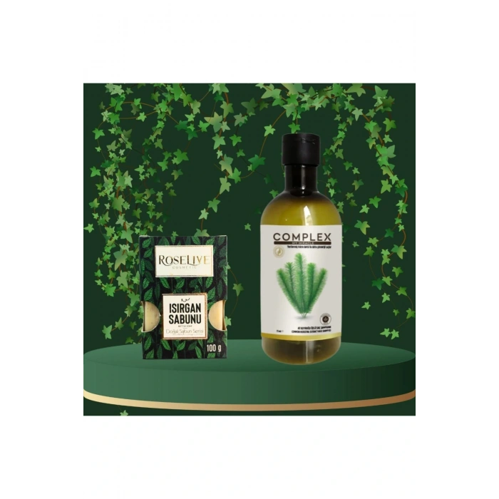 Isırgan Sabunu 100 g ve At Kuyruğu Özlü Şampuan 400 ml