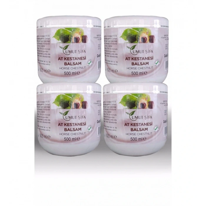 Umut Şifa At Kestanesi Masaj Kremi 4 Adet