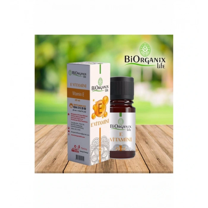 Biorganix Life E Vitamin Yağı 20 Ml