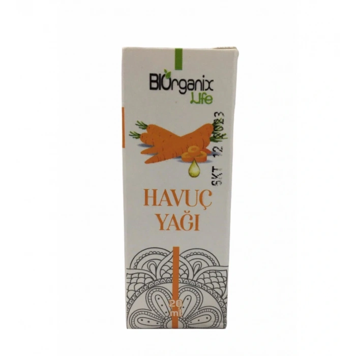 Biorganix Life Havuç Yağı 20 ml