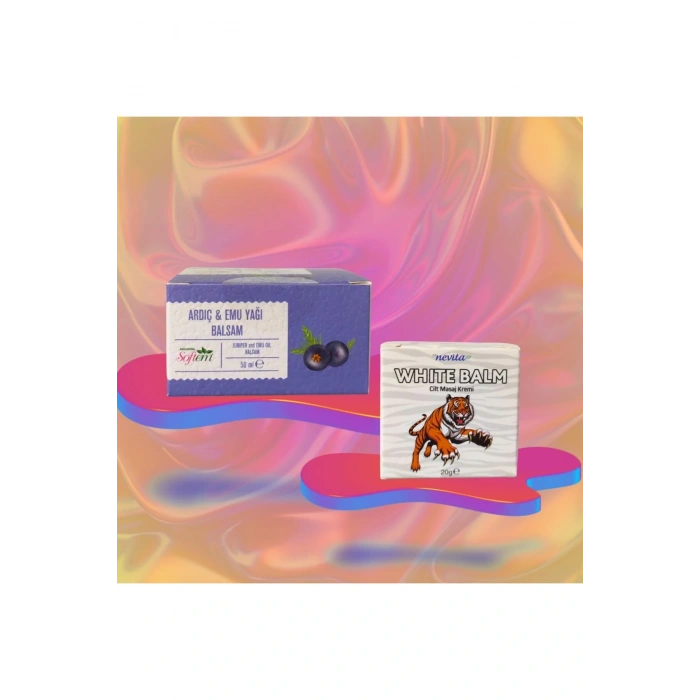 Çare Burada Ardıç Emu Yağı Ve White Soğutucu Masaj Kremi