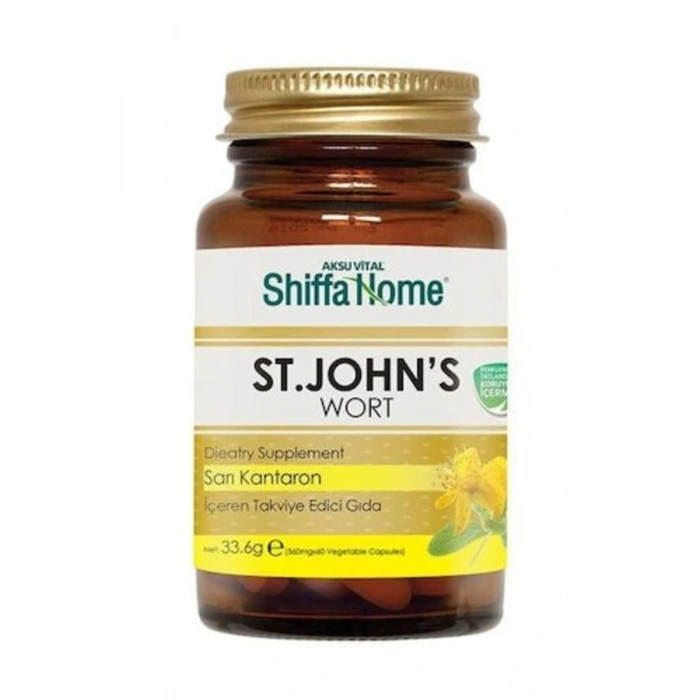 Aksu Vital Sarı Kantaron St. JohnS Wort 60 Kapsül X 560 Mg Shiffa Home