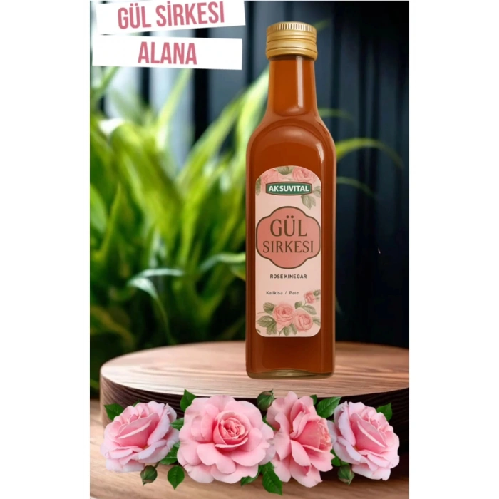 Gül Sirkesi ve Hediyesi El Yapımı Gül Sabunu