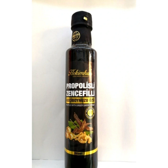 HEKİMHAN BİTKİSEL ŞİFALI BİTKİLER DÜNYASI Propolisli Zencefilli Keçi Boynuzu Özü 350 Gr