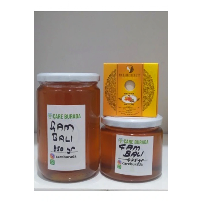 Doğal Çam Balı 850 Gr + 425 Gr Bitkisel Sabun