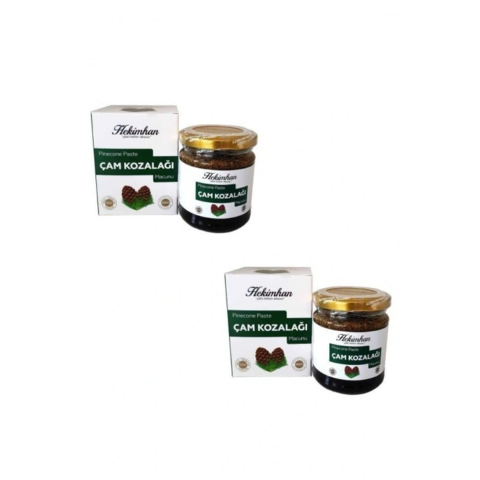 HEKİMHAN BİTKİSEL ŞİFALI BİTKİLER DÜNYASI Çam Kozalağı (Servi) Macunu 240 Gr X 2 Adet