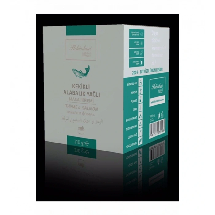 Hekimhan Kekik Ve Alabalık Yağlı Masaj Kremi 240 Gr