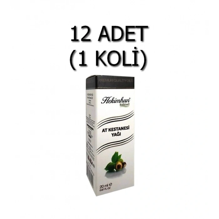 Çare Burada At Kestanesi Yağı 20 Ml 12 Adet (1 Koli)