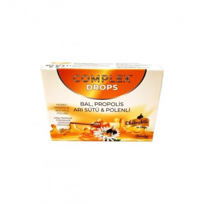 Hekimhan Bal- Propolis- Arı Sütü & Polenli Drops