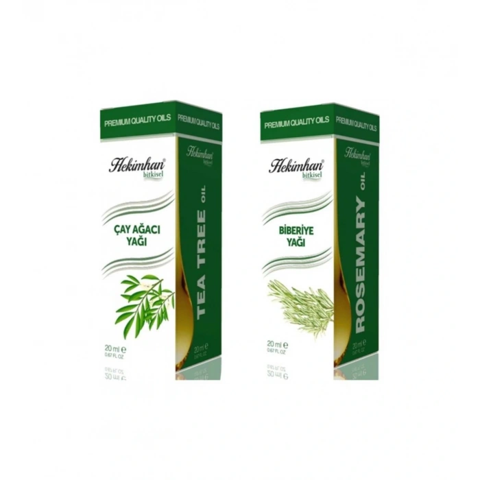 Çare Burada Çay Ağacı Yağı 20 ml ve Biberiye Yağı 20 ml