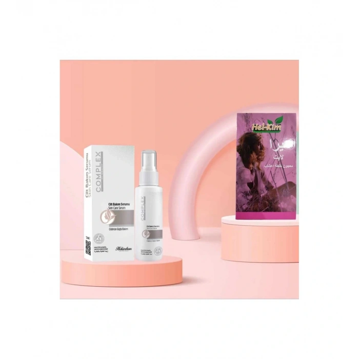 Aydınlatıcı Cilt bakım Serumu 125 ml + Hera Light Bayanlara Özel Macun 820 gr