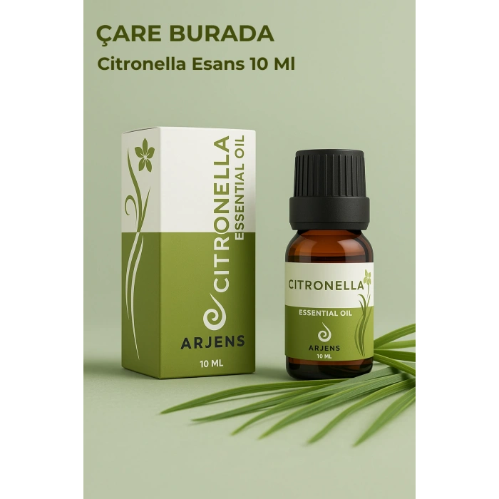 Arjens - Citronella (Limonotu) Esansiyel Yağ 10 Ml
