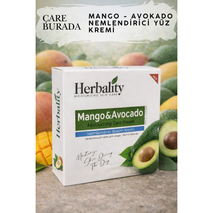 Mango & Avokadolu Nemlendirici Yüz Bakım Kremi 150 Ml