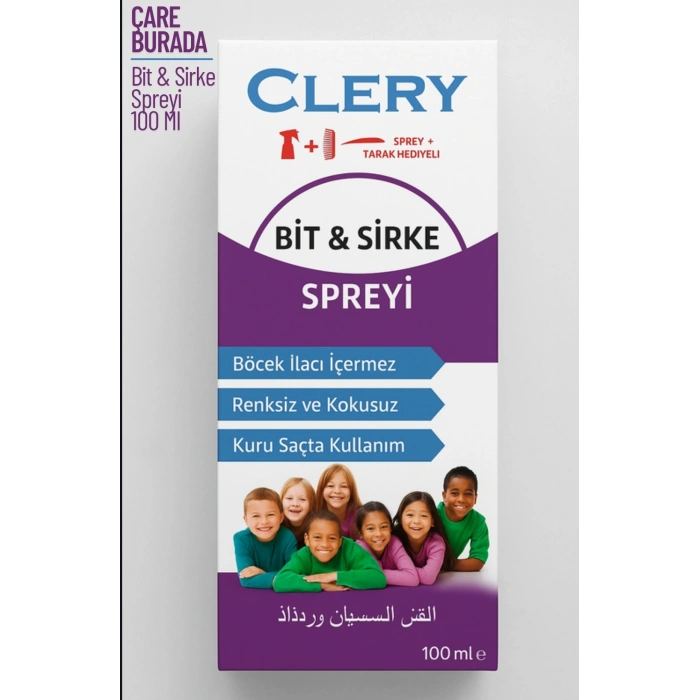 Licebit - Saç Biti ve Yumurtaları İçin Saç Spreyi 75 Ml (Kokusuz, Böcek İlaçsız, Renksiz)