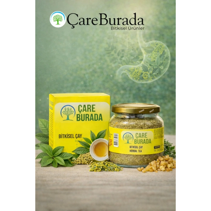 ÇareBurada Bitkisel Çay 150 g - Diyet ve Kilo Kontrol Sürecine Uygun