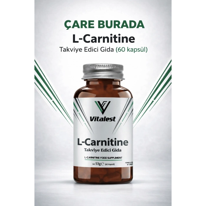 L-Carnitine Takviye Edici Gıda Kapsül  (60 Kapsül)