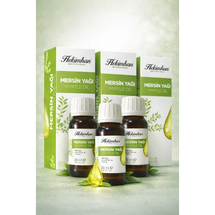 ÇareBurada Mersin Yağı 20 ml.  3 Adet