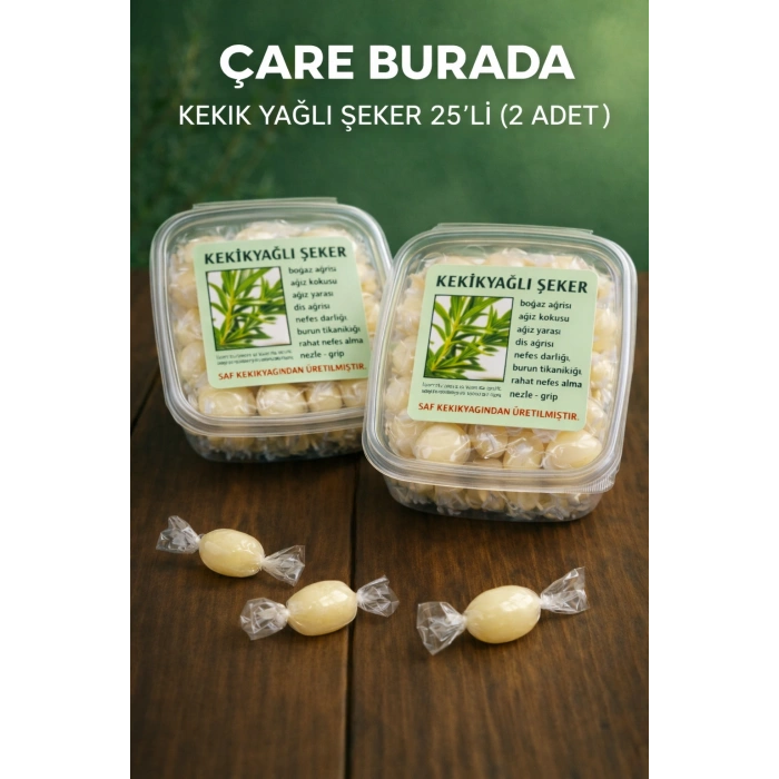 Kekik Yağlı Şeker 25li (2 Adet)