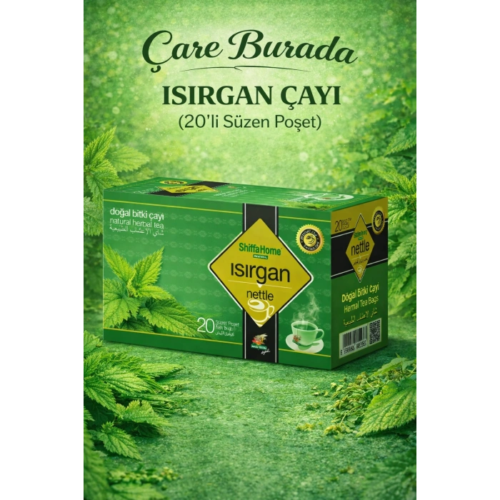 Isırgan Bitki Çayı (20Li Süzen Poşet)
