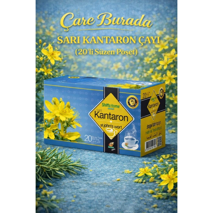 Sarı Kantaron Bitki Çayı (20Li Süzen Poşet)