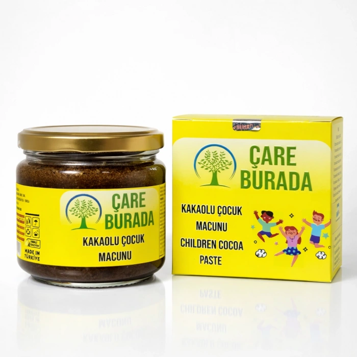 ÇareBurada Bitkisel Kakaolu Çocuk Macunu 350 gr