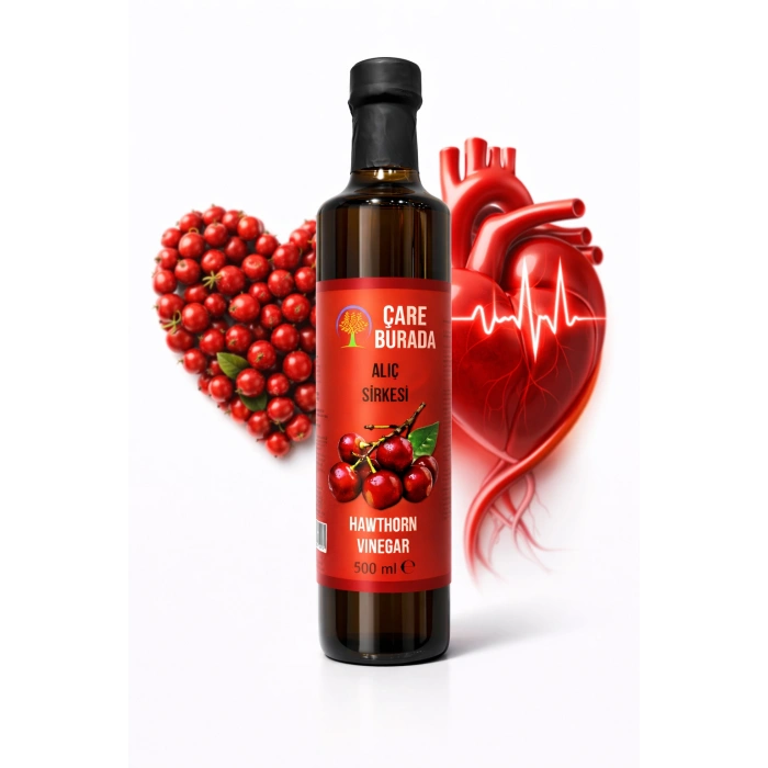 ÇareBurada Doğal Fermente Alıç Sirkesi 500 ml