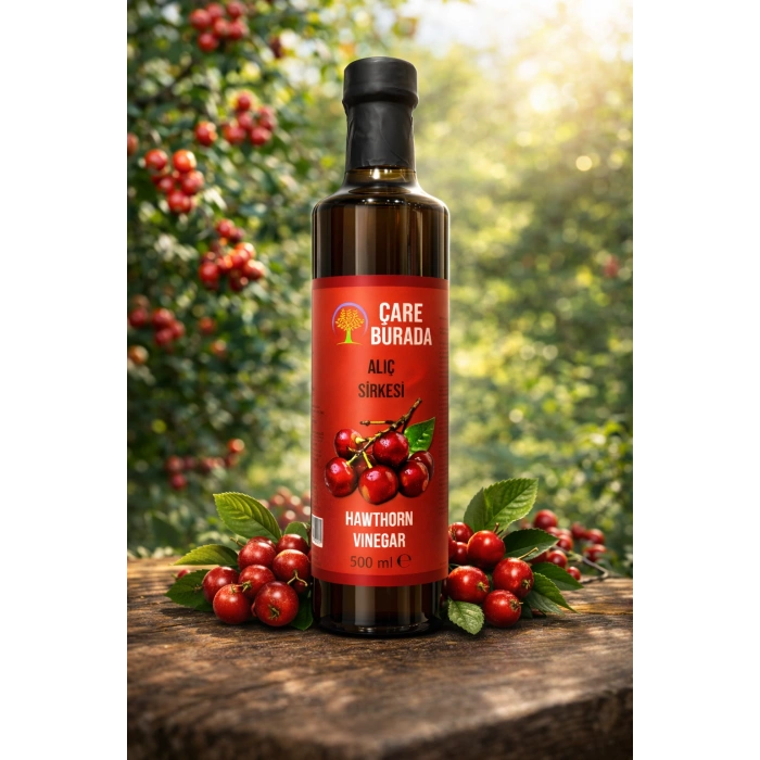 ÇareBurada Doğal Fermente Alıç Sirkesi 500 ml