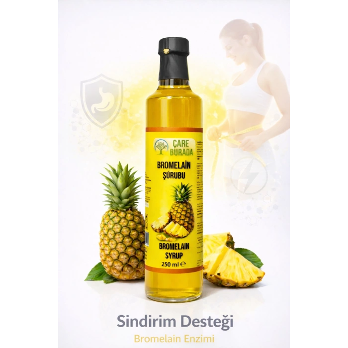 ÇareBurada Bromelain Şurubu 250 ml