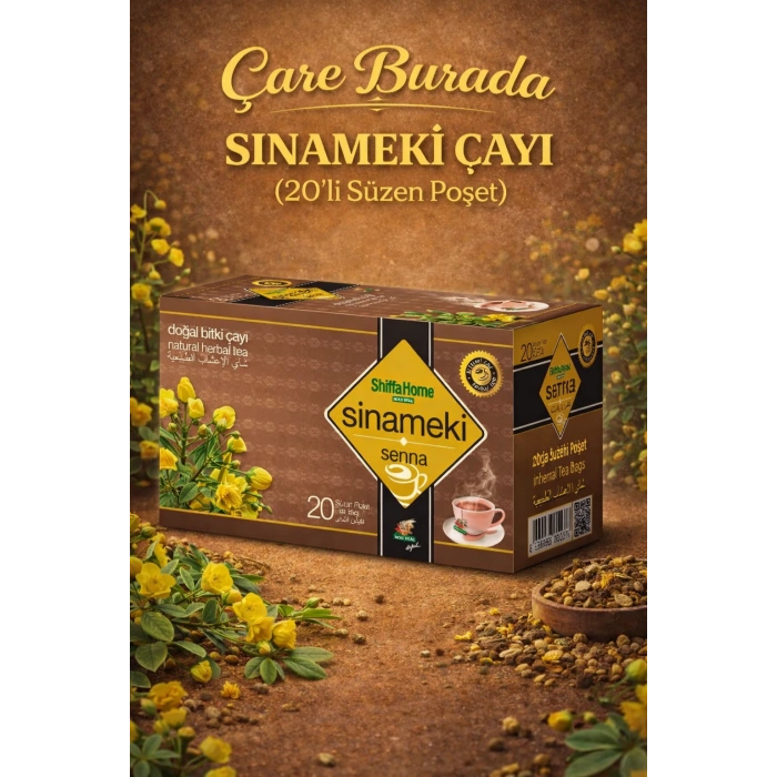 Mide Dostu Çay Seti (Sinameki Çayı 20li & Papatya Çayı 20li & Naneli - Limonotlu Çay 20li)